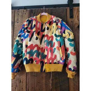 Midland reversible ma 1 flight jacket size medium vintage